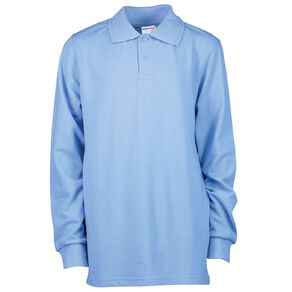 Schooltex Kids' Long Sleeve Polo