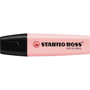 Stabilo Boss Highlighter Pastel Blush Pink