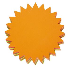 WS Fluorescent Stars R4 203mm Assorted