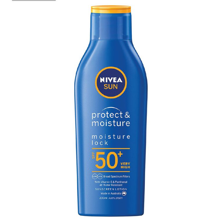 Nivea Sunscreen Moisturising SPF50+ Lotion 200ml