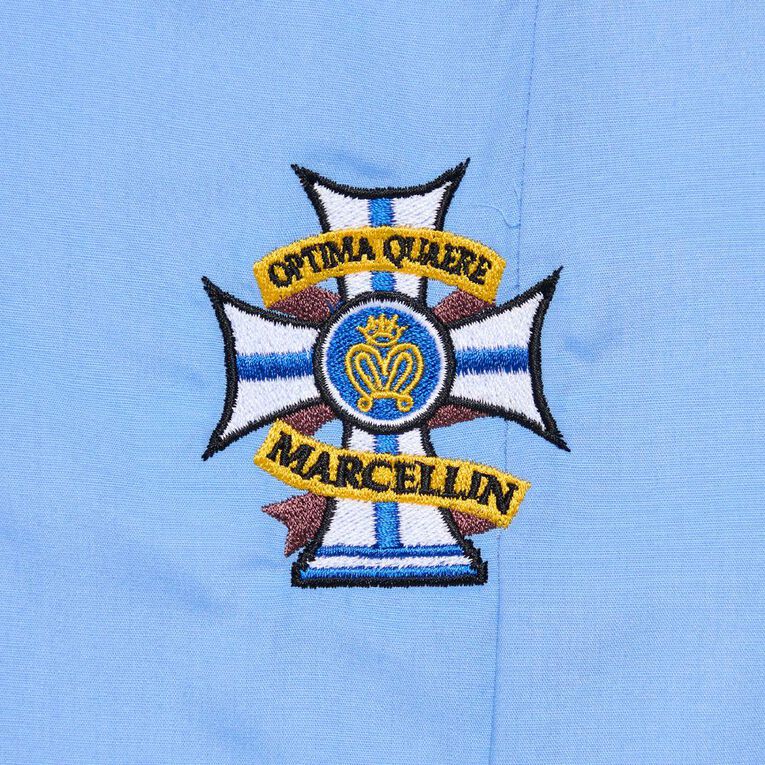 Schooltex Marcellin College Junior Short Sleeve Blouse - New Embroidery