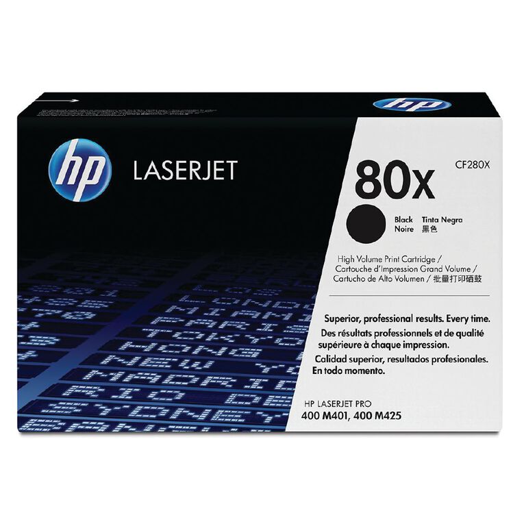 HP Toner 80X Black (6900 Pages)