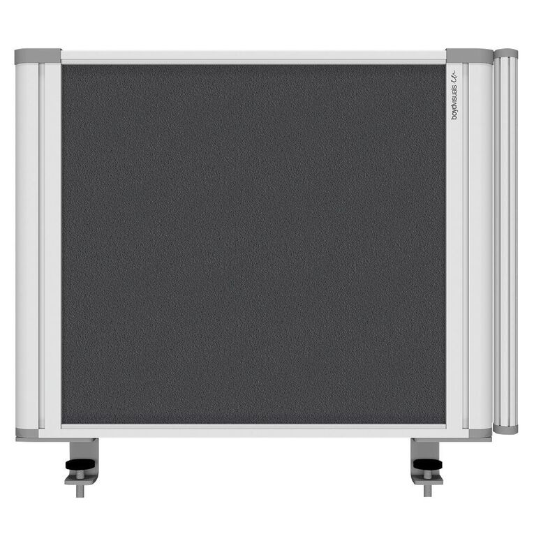Boyd Visuals Desk Mounted Partition 560W