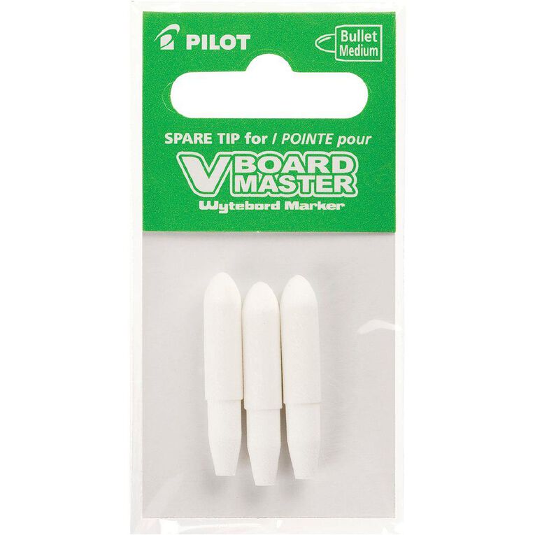 Pilot-BeGreen V Board Whiteboard Marker Tips 3 Pack