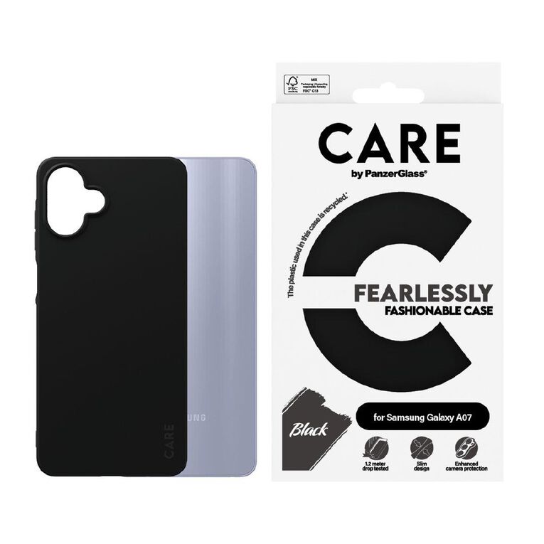 PanzerGlass SAFE by Panzer Case For Samsung Galaxy A07 Black