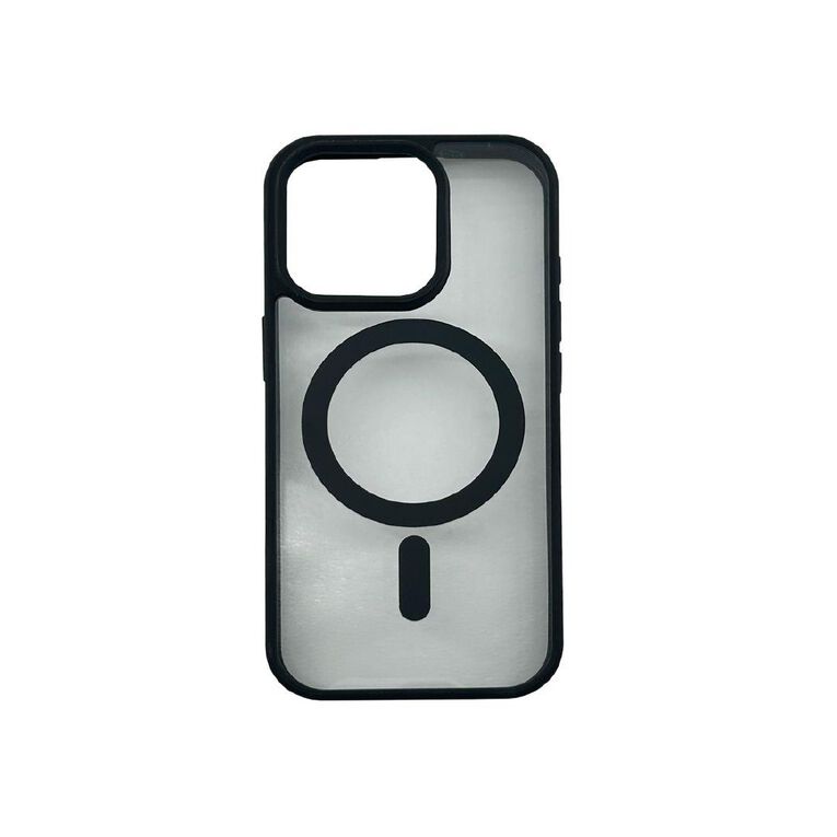 Tech.Inc Clear Magsafe Phone Case For iPhone 16 pro TI00131BL Black