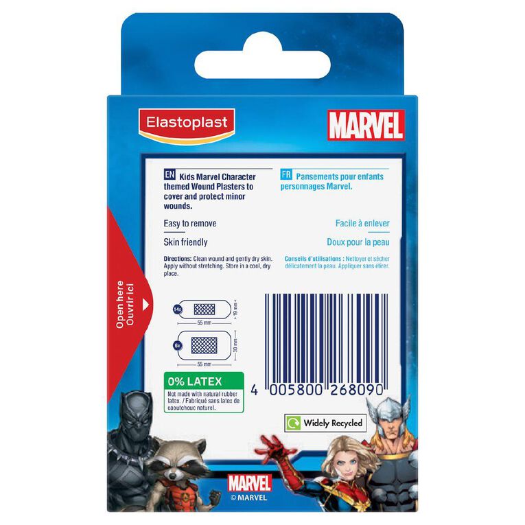 Elastoplast Marvel Plasters 20 Pack