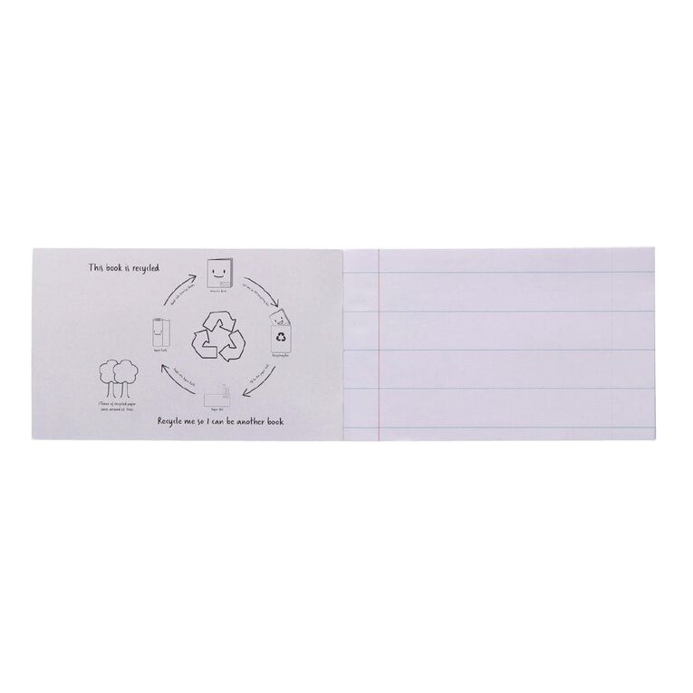 WS Exercise Book 1G2 25mm Ruled 24 Leaf Purple