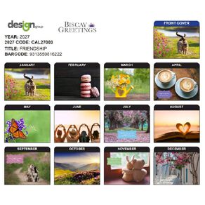 IG Design 2027 Calendar Animal Friends