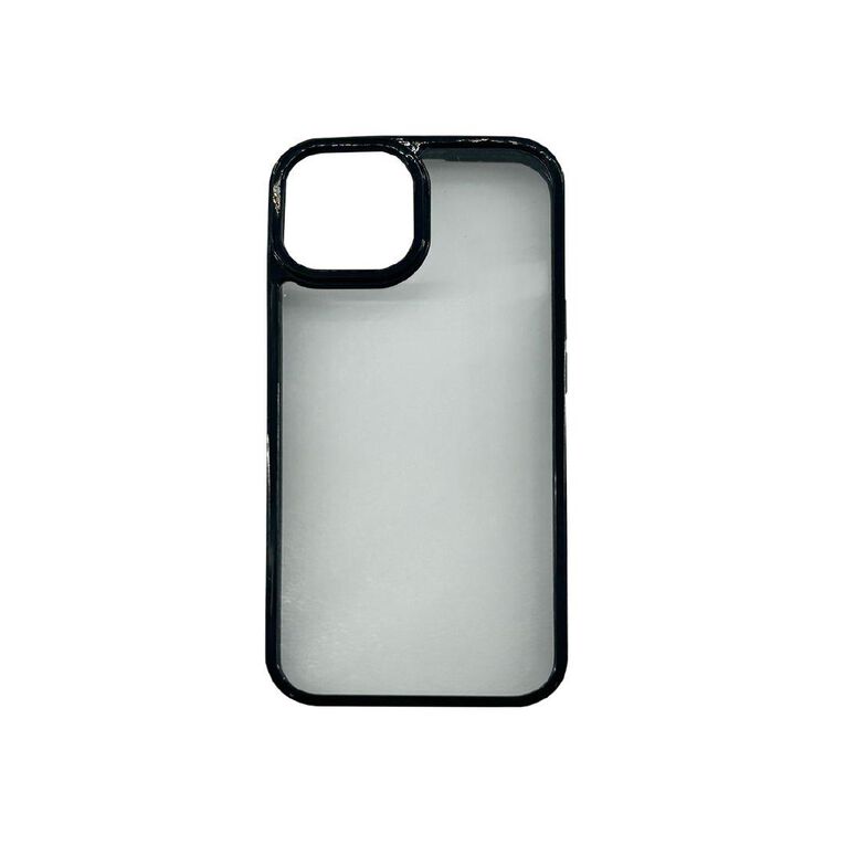 Tech.Inc Clear Phone Case For iPhone 13/14/15TI0059BL Black