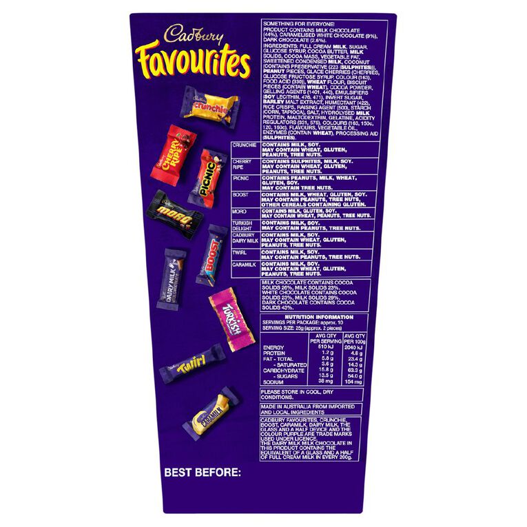 Cadbury Favourites 265g