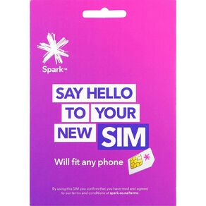 Spark Prepaid Sim
