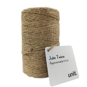 Uniti Jute Twine Natural 100m