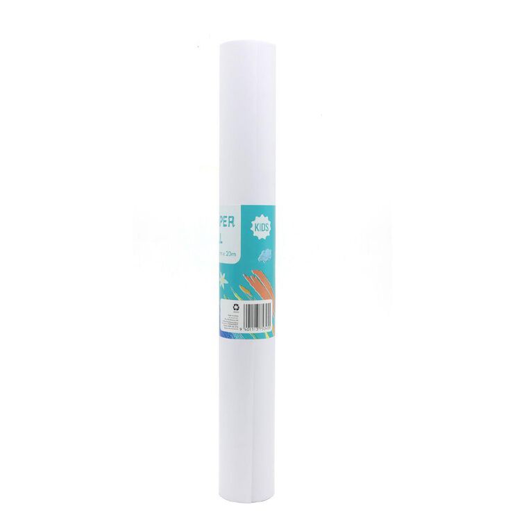 Uniti Kids Art Paper Roll White 45cm x 20m