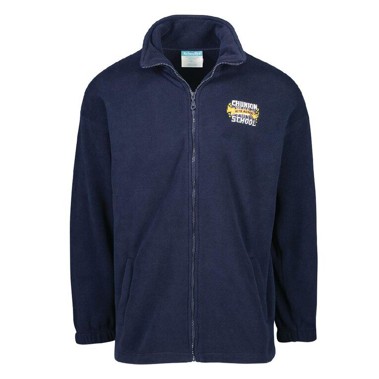 Schooltex Churton School Zip-Thru Polar Fleece Top with Embroidery
