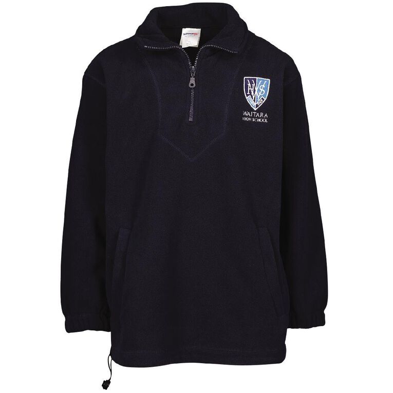 Schooltex Waitara High School Polar Fleece Top with Embroidery