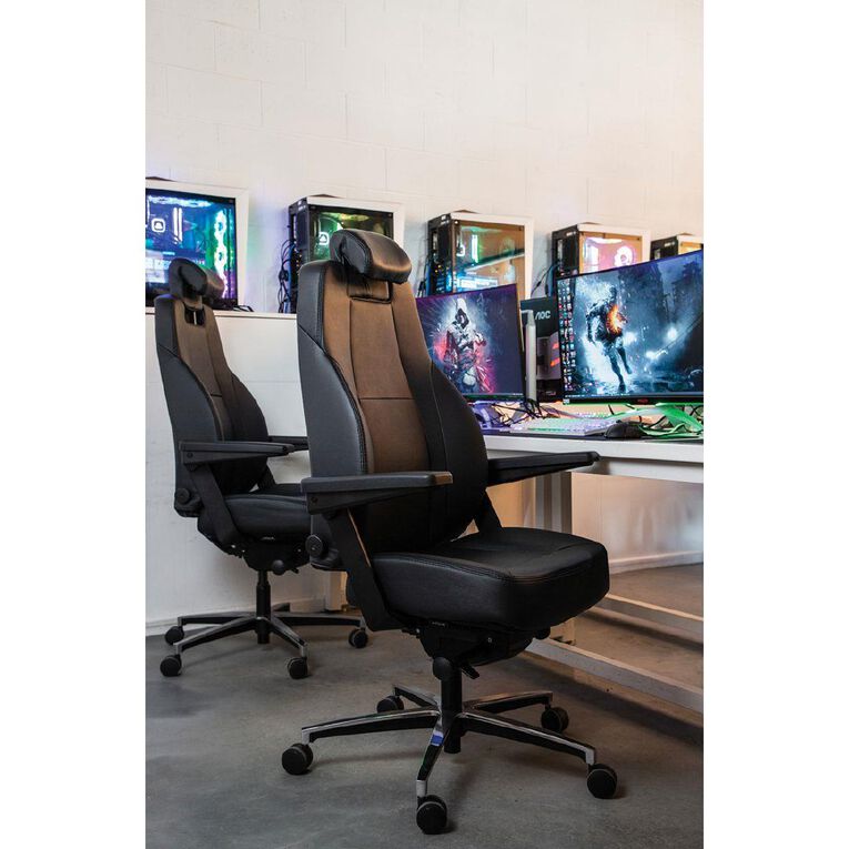 Buro Seating Maverick Controller 24/7 Leather Black