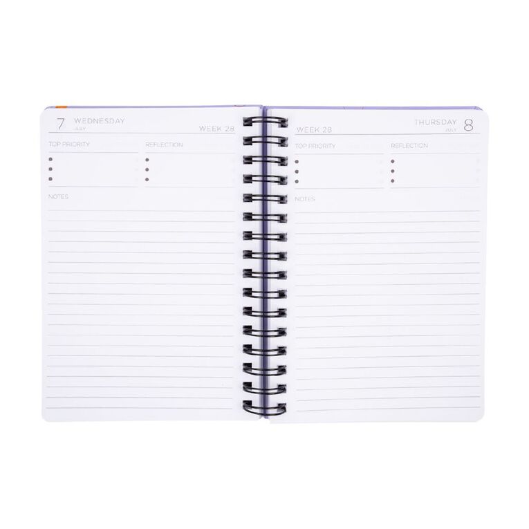 Uniti 2027 A5 Date To Page Diary Cats