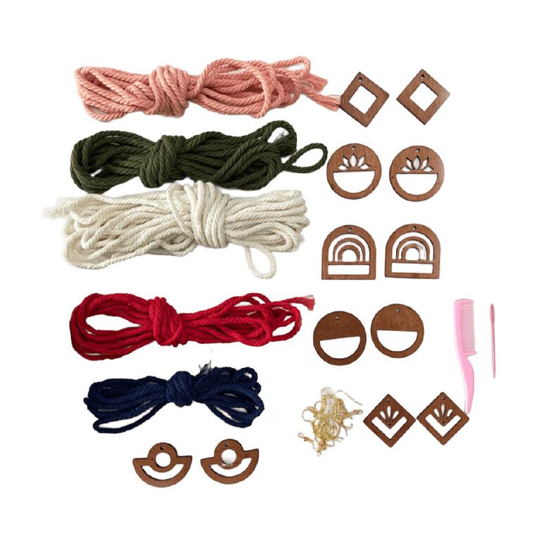 Uniti Craft Macrame Earrings
