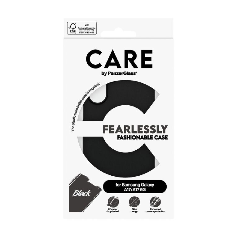 PanzerGlass CARE by Panzer Case For Samsung Galaxy A17 5G Black