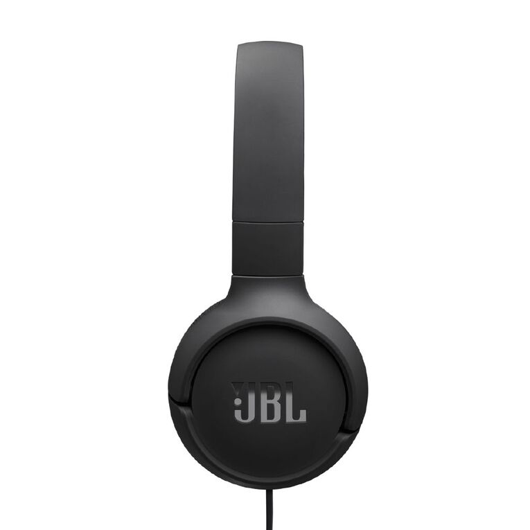 JBL Tune 520C USB-C Wired On-Ear Headphones Black