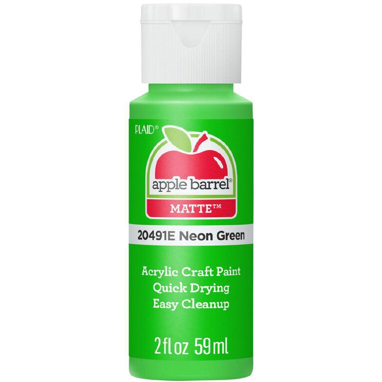 Apple Barrel Acrylic Neon Green 60ml