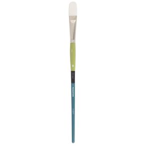 Princeton Snap Brush Long Handle Taklon Filbert 10 White