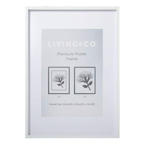 Living & Co Premium Poster Frame A4