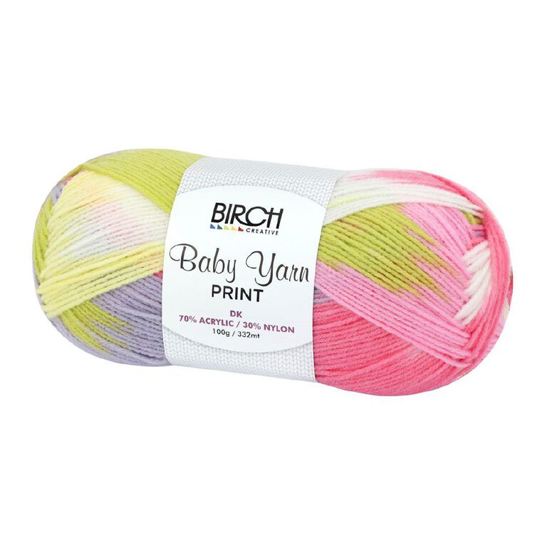 Birch Baby Print 70% Acrylic 30% Nylon 100G Unicorn Bloom