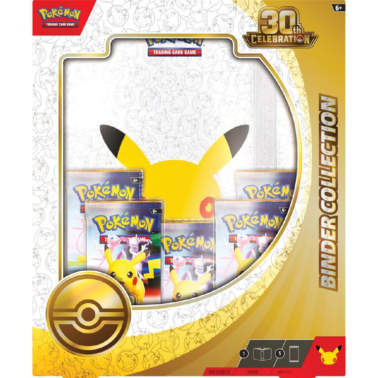 Pokemon 30th Celebration Binder Box - 1 Per Customer