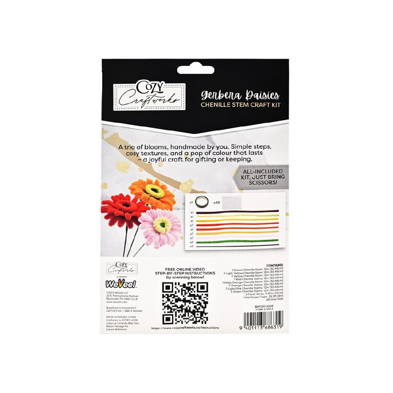 Uniti Adults Flower Make Craft Kit