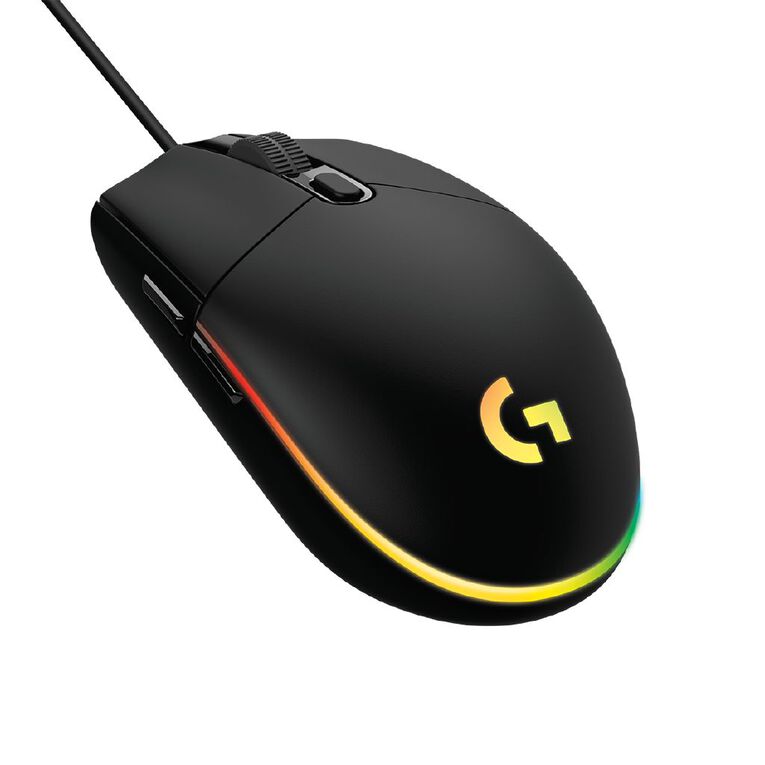 Logitech G203 Lightsync Gaming Mouse Black