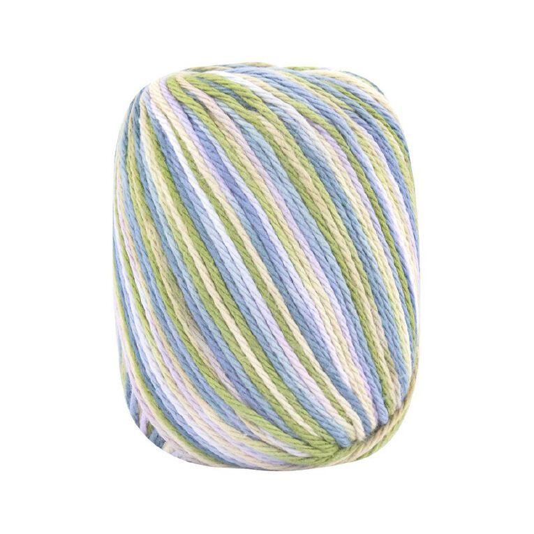 Birch Cotton Print 4Ply Worsted 100% Cotton 65G Botanic Haze