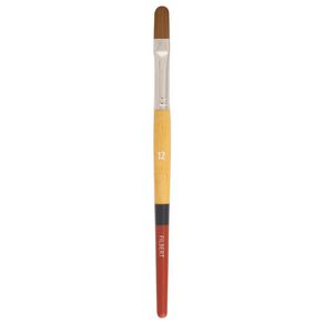 Princeton Snap Brush Short Handle Taklon Filbert 12 Gold
