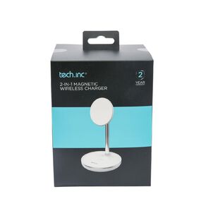 Tech.Inc 2-in-1 Magnetic Wireless Charger