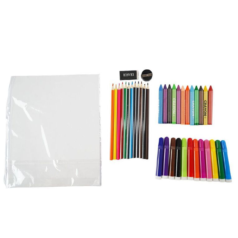 Uniti Kids Travel Art Set 59 Piece