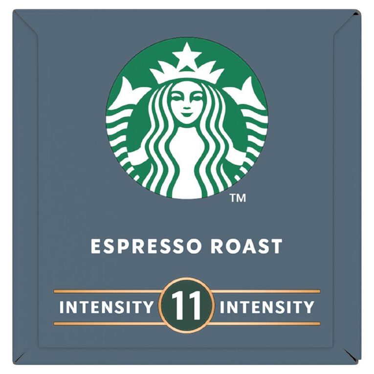Starbucks by Nespresso Coffee Capsule Espresso Roast Capsules 10 Pack