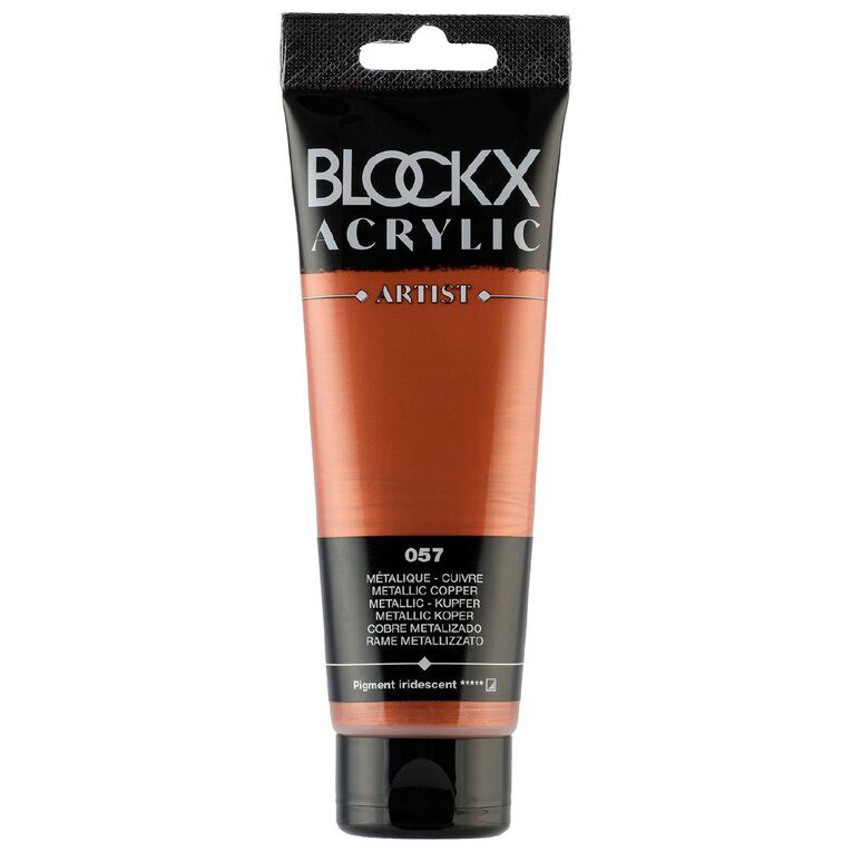 BLOCKX Acrylic Tube Metallic Copper 120ml