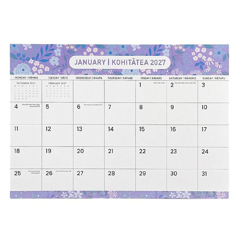WS 2027 Monthly Magnetic Planner
