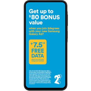 Samsung Galaxy A27 5G 128GB with 2 Degrees Sim Blue