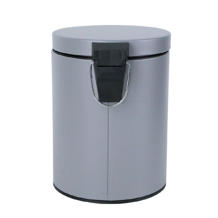 Living & Co Pedal Bin Grey 3L