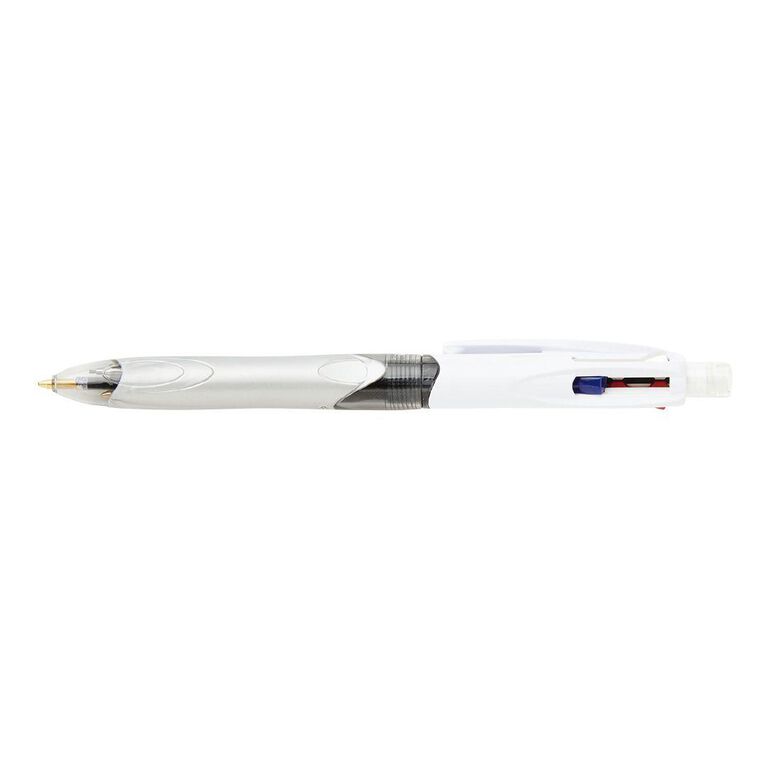 Bic 4 Colour 3+1 Ballpoint Pen Pencil Multi-Coloured