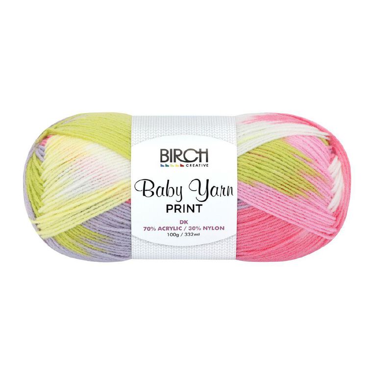 Birch Baby Print 70% Acrylic 30% Nylon 100G Unicorn Bloom