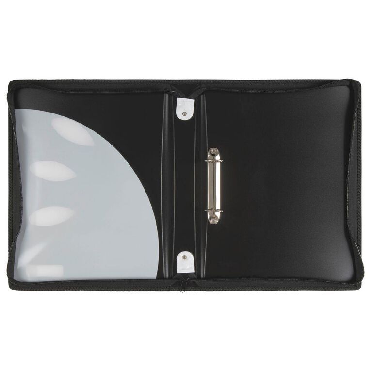 ColourHide My Zip Binder Black