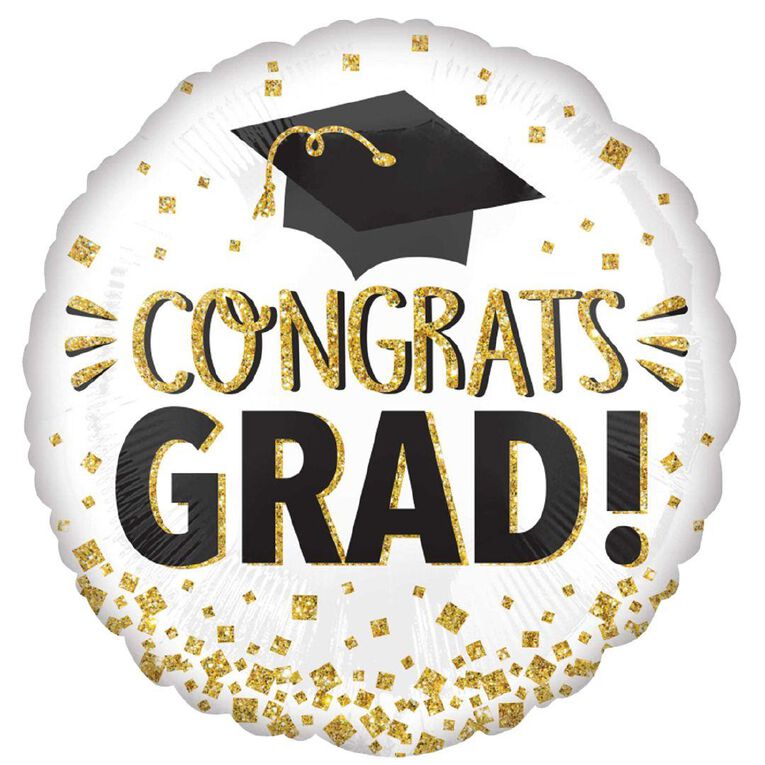 Anagram 45cm Standard Congrats Graduation Balloon