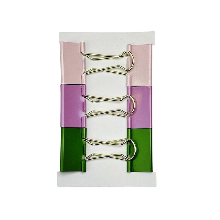 Uniti Stationery Country Calling Binder Clip 6 Pack
