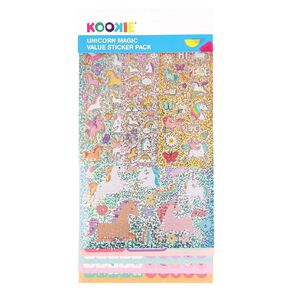 Kookie Sticker Value Pack 8 Sheet Unicorn Magic