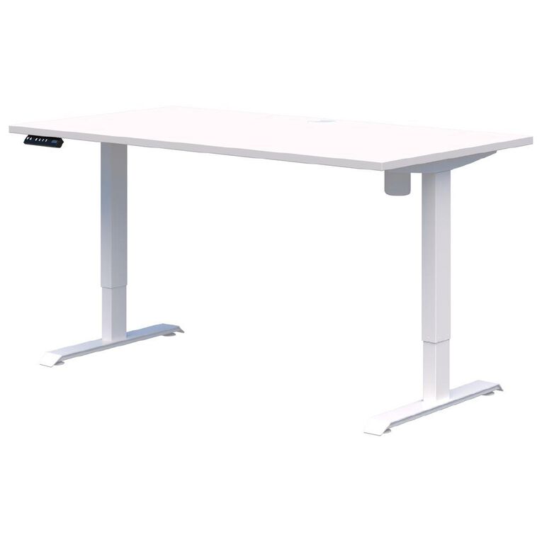Rapid Electric Desk 1800 x 800 White