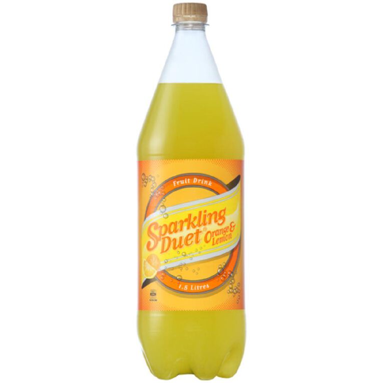 Schweppes Sparkling Duet Orange & Lemon 1.5L