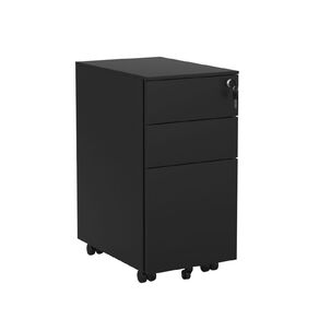 Knights Boost Slimline Metal Mobile 2 Drawer File